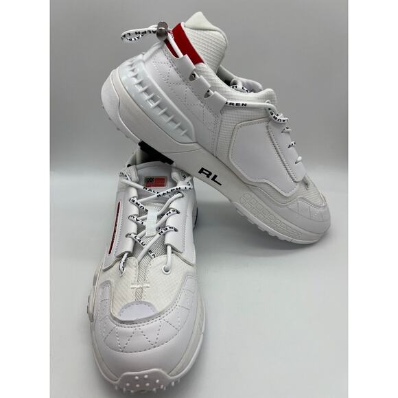 Polo Ralph Lauren Polo Sport PS200 SK LTL White Sneakers Men\'s Size 11